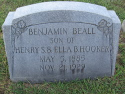 Benjamin Beall Hooker 