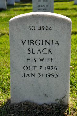 Virginia Frances <I>Slack</I> Vosler 