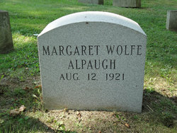 Margaret <I>Wolfe</I> Alpaugh 