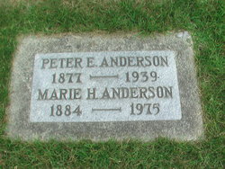 Marie H. <I>Lindow</I> Anderson 