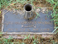 Alice <I>Walkingstick</I> Woodall 