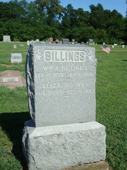 Eliza <I>Curtis</I> Billings 