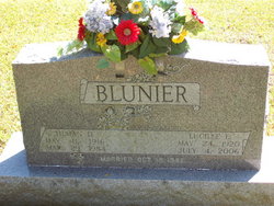 Lucille E <I>Knapp</I> Blunier 