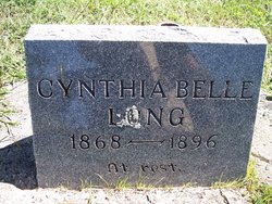 Cynthia Belle <I>Fletcher</I> Long 