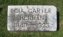 Indiana Lavinia “India” <I>Carter</I> Herman 