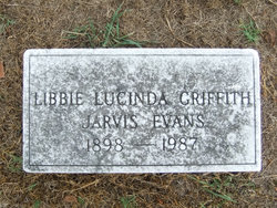 Libbie Lucinda <I>Griffith</I> Evans 
