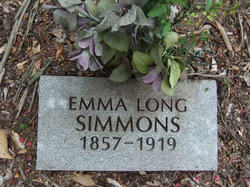 Emma <I>Long</I> Simmons 
