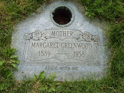 Margaret Ann <I>Brooks</I> Greenwood 