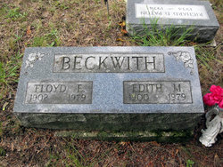 Edith Mary <I>Daniels</I> Beckwith 