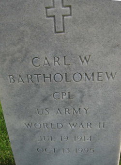 Carl William Bartholomew 