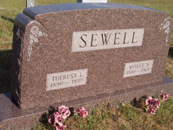 Theresa Leola <I>Edwards</I> Sewell 