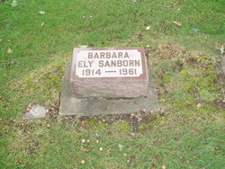 Barbara <I>Ely</I> Sanborn 