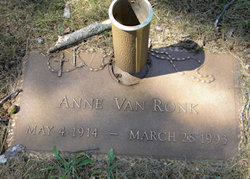 Anne R. <I>Mills</I> Van Ronk 