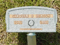 Carolyn Lee <I>Bagwell</I> Henson 