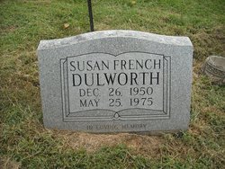 Susan Frances <I>French</I> Dulworth 