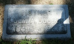 Lucy Anna Eliza <I>Moore</I> Dodson 