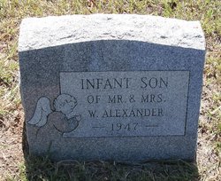 Infant Son Alexander 