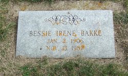 Bessie Irene Bakke 
