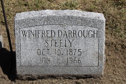 Winifred V “Winnie” <I>Darrough</I> Steely 
