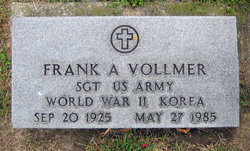 Frank A Vollmer 