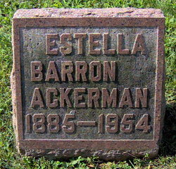 Estella <I>Barron</I> Ackerman 