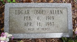 Edgar P. “Boe” Allen 