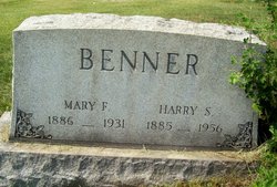Mary Frances <I>Mallory</I> Benner 
