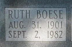 Ruth Anna Boese 