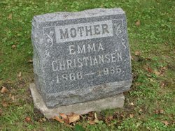 Emma <I>Houghton</I> Christiansen 