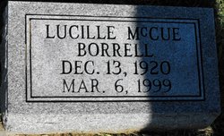 Cora Lucille <I>McCue</I> Borrell 