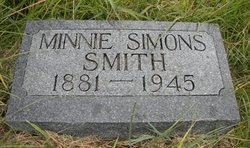 Minnie Naomi <I>Pease</I> Smith 