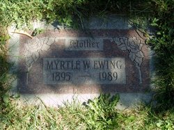 Myrtle <I>White</I> Ewing 