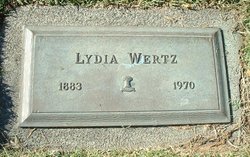 Lydia <I>Griffin</I> Wertz 