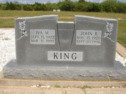 John R King 