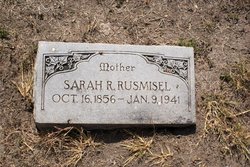 Sarah Rosalie <I>Phillips</I> Rusmisel 