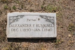Alexander Fillmore Rusmisel 