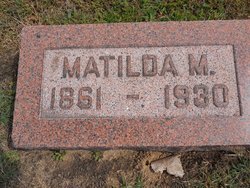 Margaret 'Matilda' <I>Link</I> Heckaman 