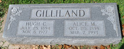 Alice Mary <I>Aldridge</I> Gilliland 