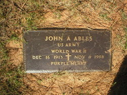 John Audrey Ables 