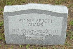 Winnie Jane <I>Nanny</I> Abbott 
