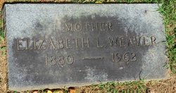 Elizabeth Lynn <I>Ladd</I> Weaver 