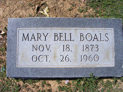 Mary Bell <I>Hill</I> Boals 