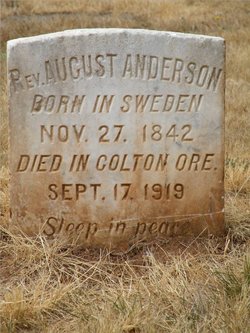 Rev August Anderson 