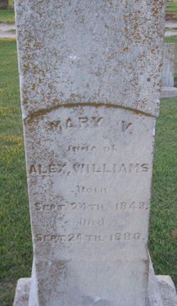 Mary V <I>Milslagle</I> Williams 