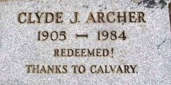 Clyde James Archer 