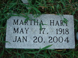 Martha Mae <I>Chitwood</I> Hart 