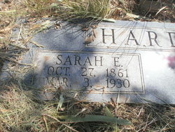Sarah Elizabeth “Sallie” <I>Parker</I> Hardin 