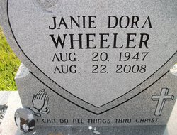 Janie Dora <I>Burson</I> Wheeler 