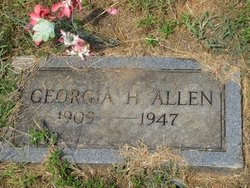 Georgia H Allen 