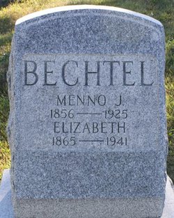 Elizabeth <I>Metzler</I> Bechtel 